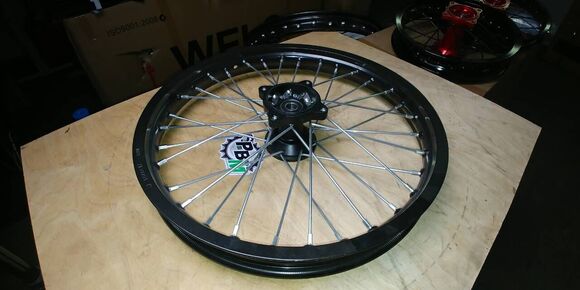Диск 17"х1,6 передний диск. торм. сталь KAYO pitbikemarket.ru