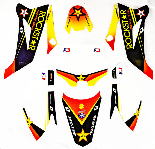 Наклейки набор BSE/TTR 125 на пластик pitbikemarket.ru