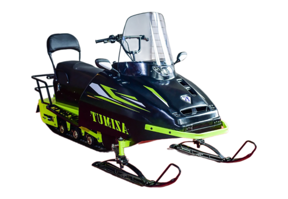 Миниснегоход Бурлак Азимут-2 27 лс, эл.запуск, черный pitbikemarket.ru