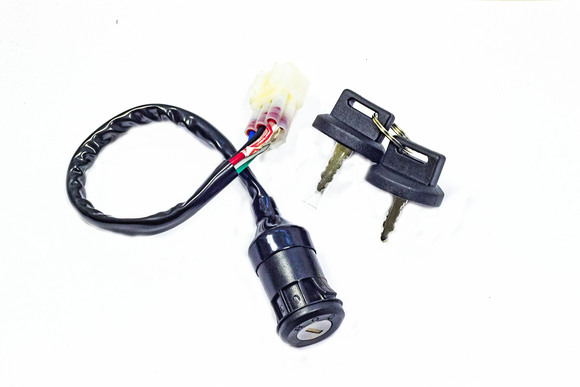 Замок зажигания KAYO 3-х позиционный с вкл/выкл. фары pitbikemarket.ru