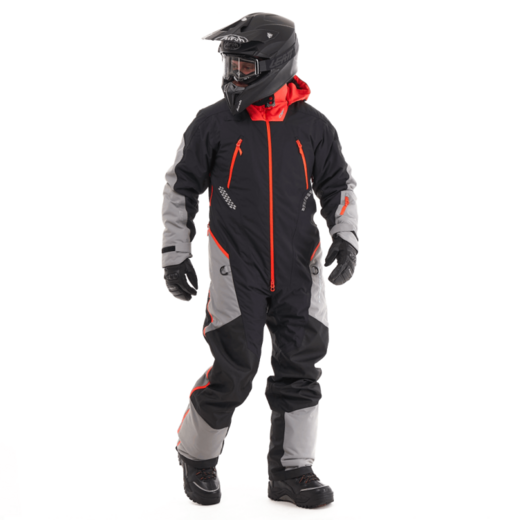 Dragonfly Комбинезон EXTREME 2.0 Man Black - Red - Grey 2024 Утепленный (100) (KXL) pitbikemarket.ru