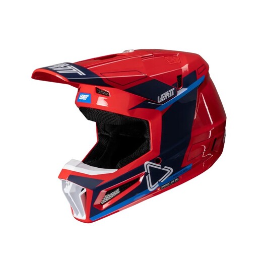 Мотошлем подростковый Leatt Moto 3.5 Helmet Kit (Royal, M, 2025 (1025450140)) pitbikemarket.ru