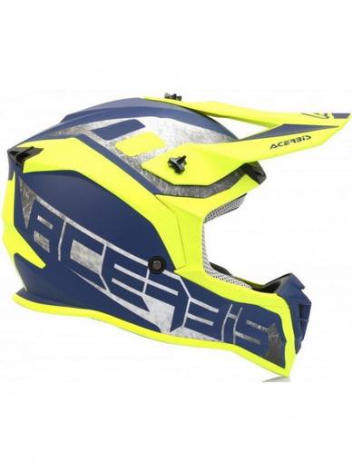 Шлем Acerbis LINEAR Yellow/Blue, S pitbikemarket.ru