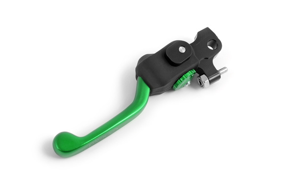 Рычаг тормоза Kayo T4,T6,K6/BSE/Avantis/BRZ x5m-x6s(a) регулируемый, складной 360град. OTOM зеленый pitbikemarket.ru